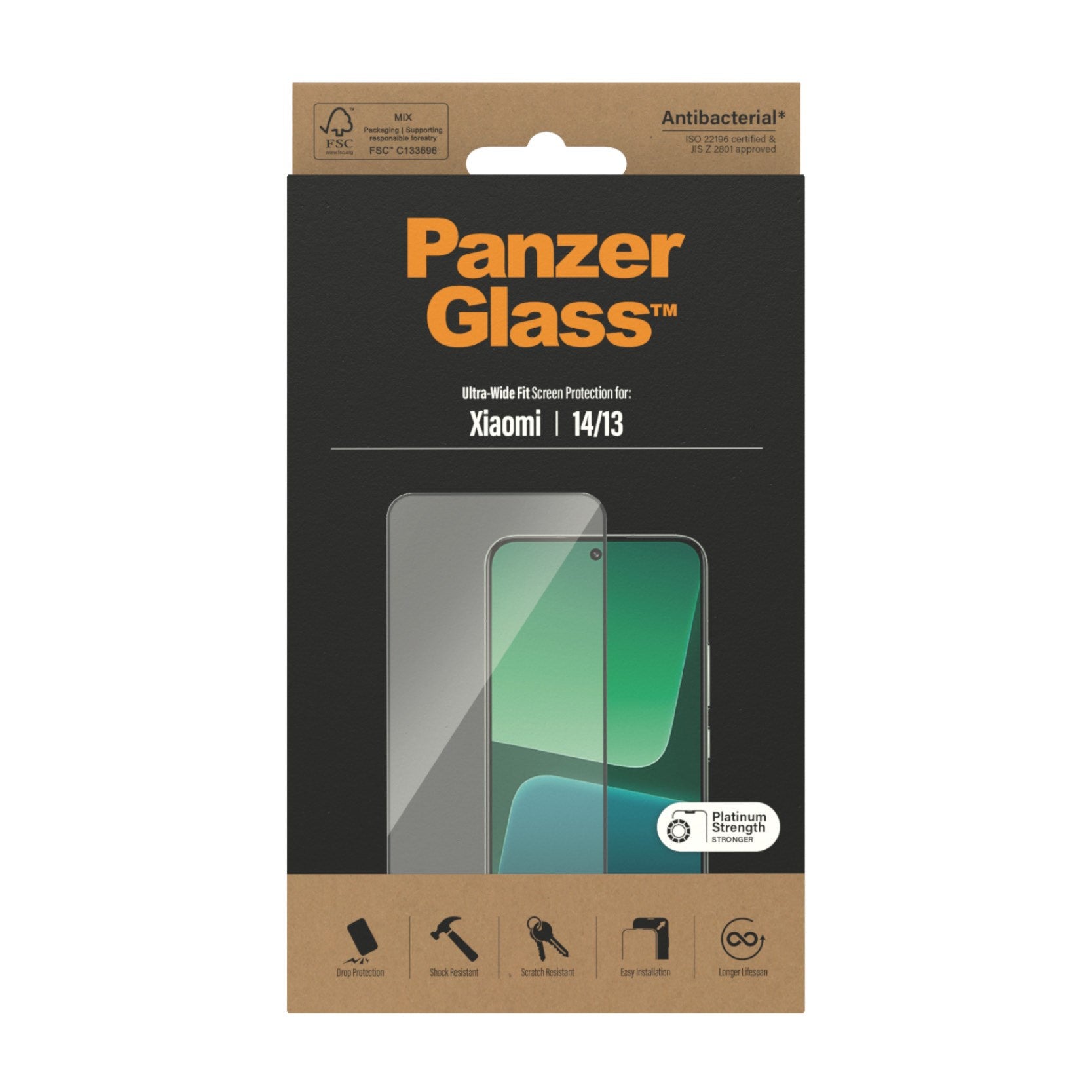 PanzerGlass® Displayschutz Xiaomi 14| 13 | Ultra-Wide Fit